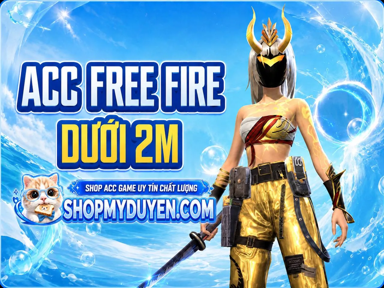 ACC FREE FIRE DƯỚI 2M