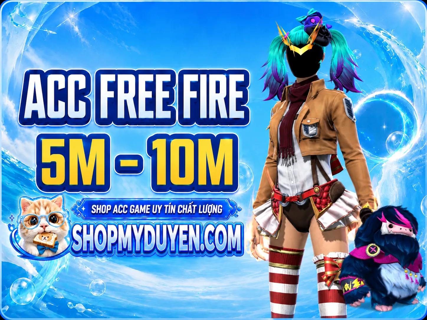 ACC FREE FIRE 5M-10M
